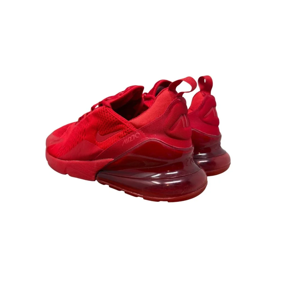 Nike Air Max 270 Mens Size 15 Red CV7544-600 Triple Red Mesh Sneakers
